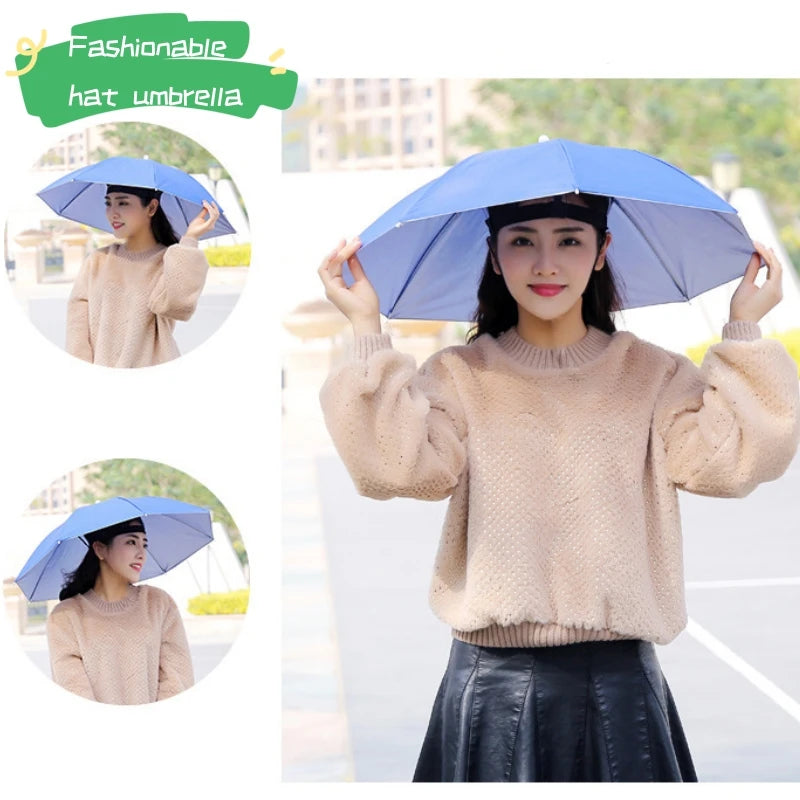 Portable Anti-UV Umbrella - Foldable Travel Camping
