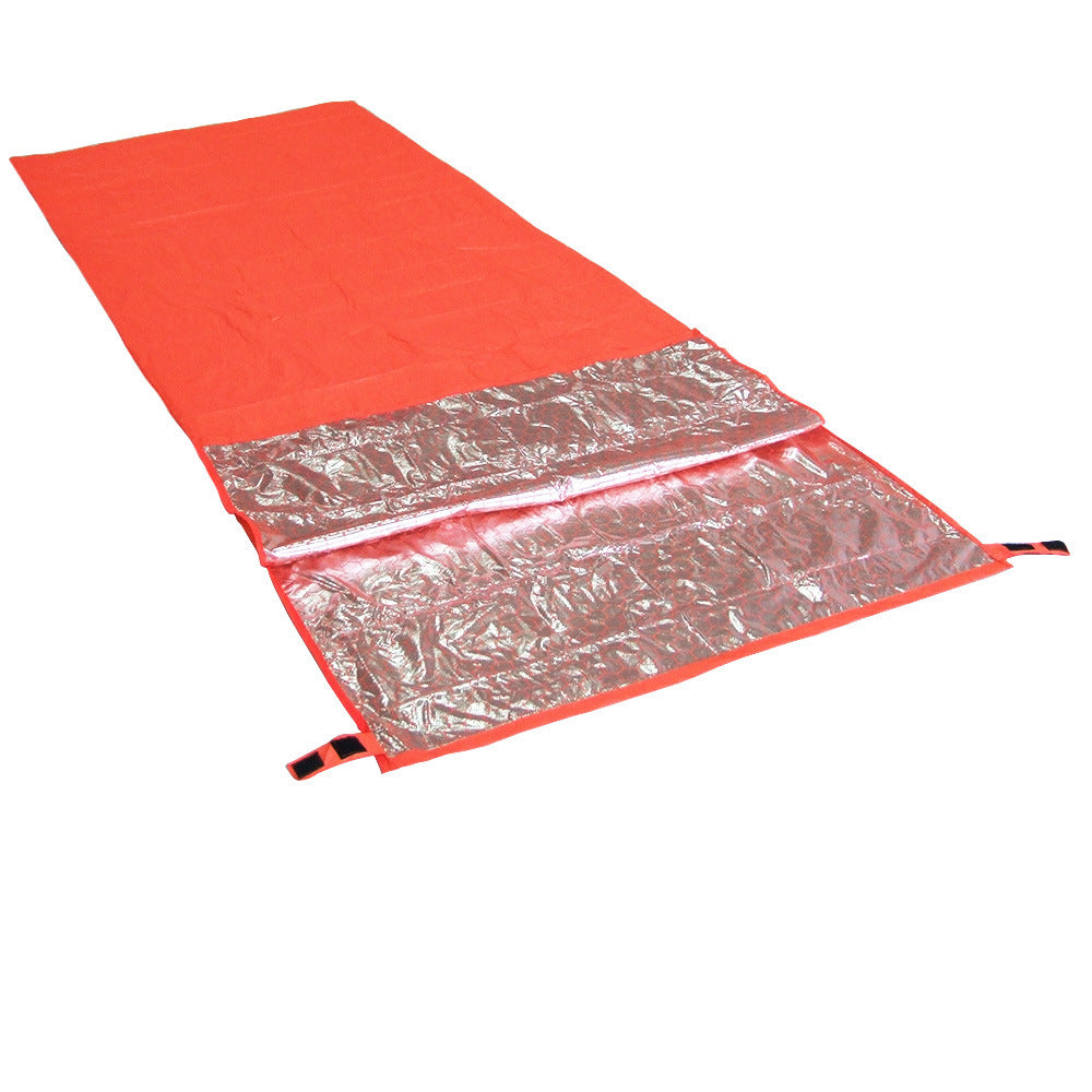 Reflective Insulated Sleeping Bag - 15D Nylon Silver Ultralight 281g
