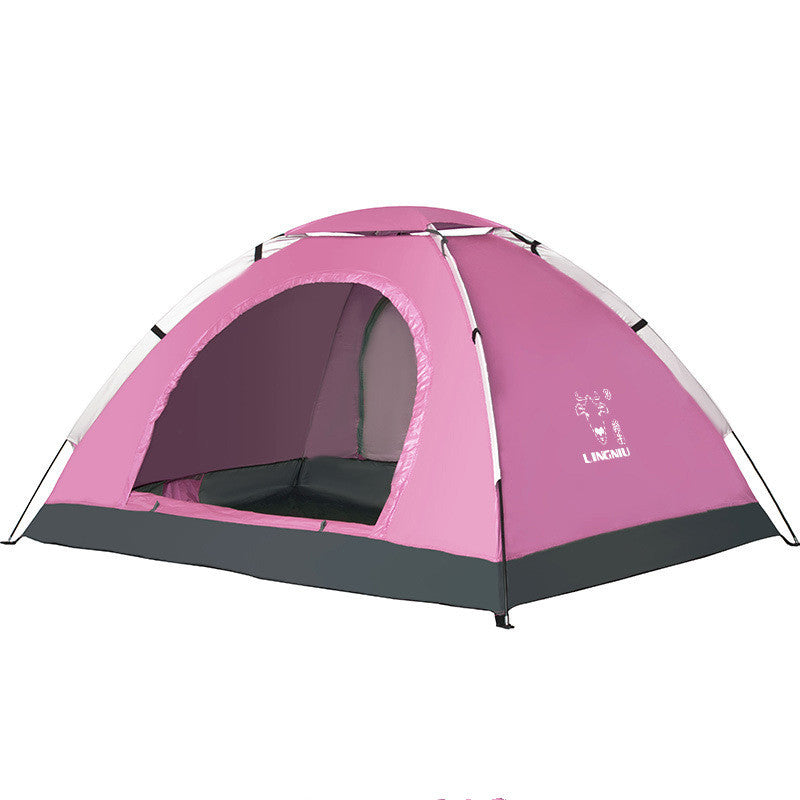 3-4 Person Camping Beach Tent - Lightweight Sun Protection