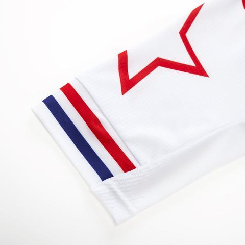 Men's Long Sleeve Cycling Jersey - COOLMAX Polyester Quick Dry Windproof AED4