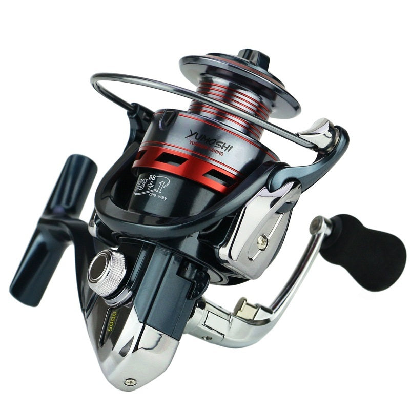 Front-discharging spinning reel