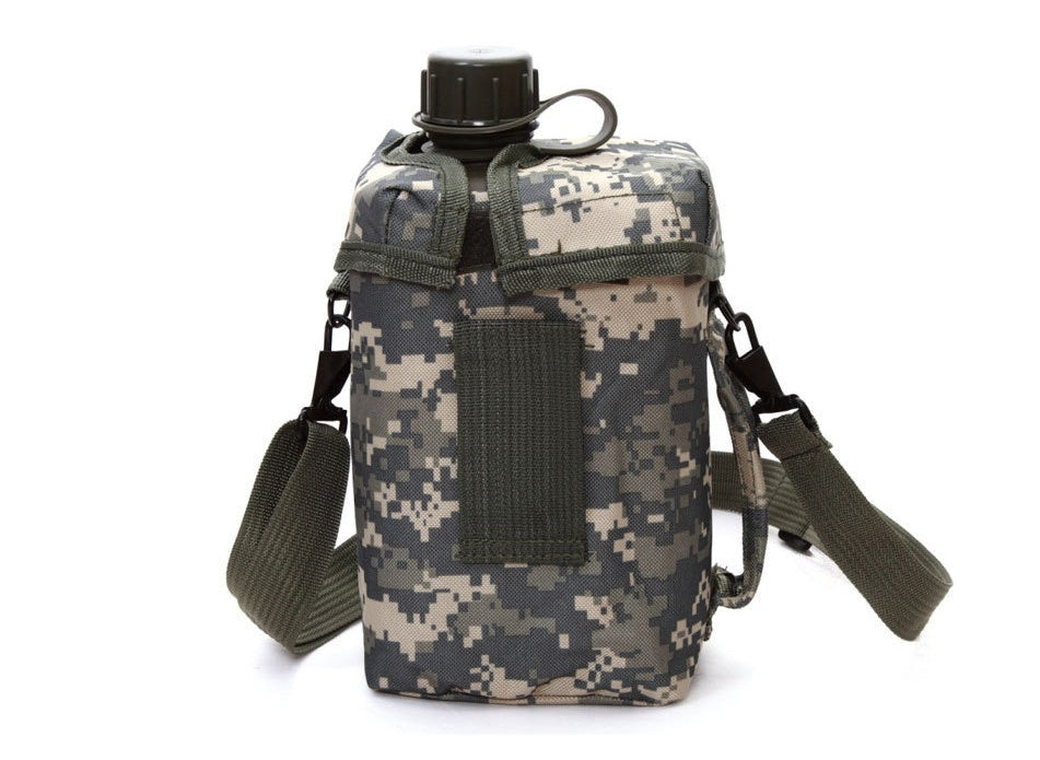2L PVC Water Bottle Large Capacity - Hiking Travel Long Excursions