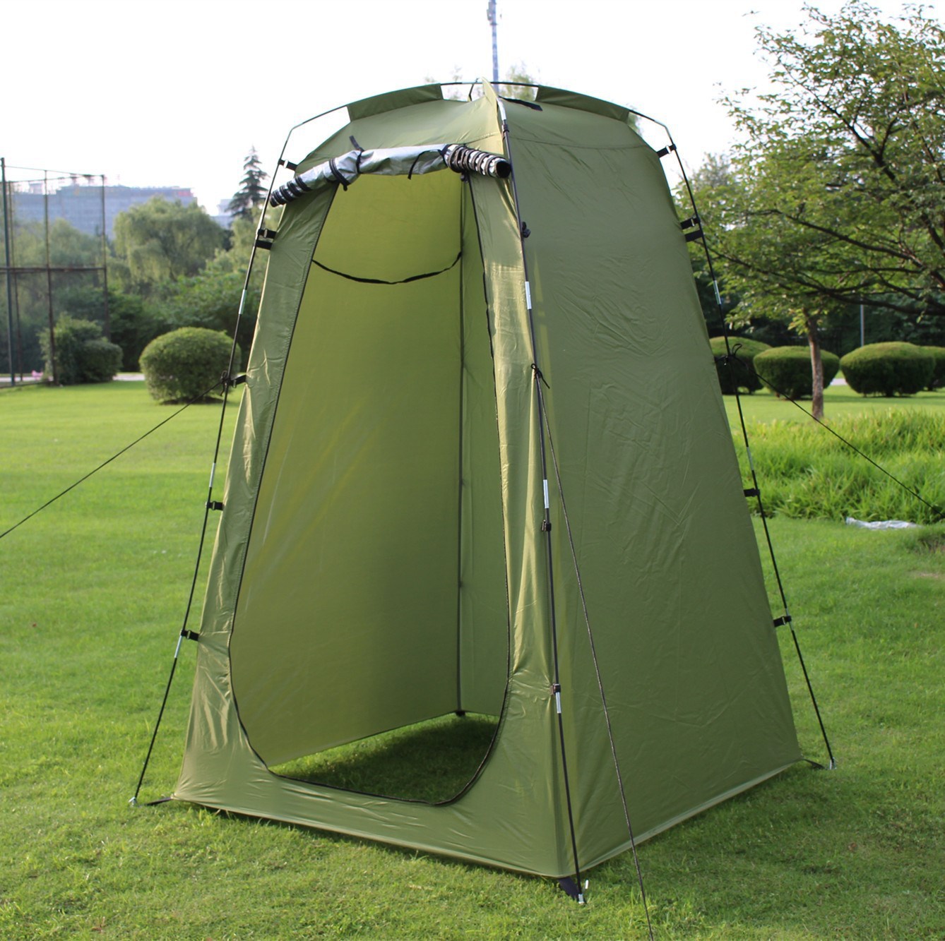 Camping Shower Toilet Tent 120x120x180cm Portable Private Cabin