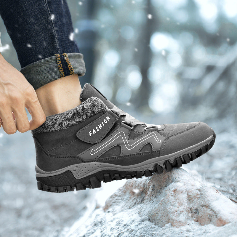 Women's Winter Cotton High Top Shoes Padded Warm 750g