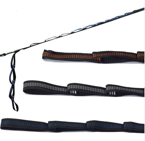 Ultra-Resistant Outdoor Hammock Straps - Set of 2 Straps 2.8m x 2.5cm