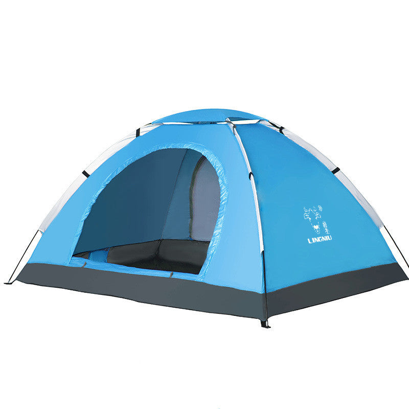 3-4 Person Camping Beach Tent - Lightweight Sun Protection
