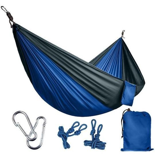Double Backpacking Hammock - Portable Parachute Nylon