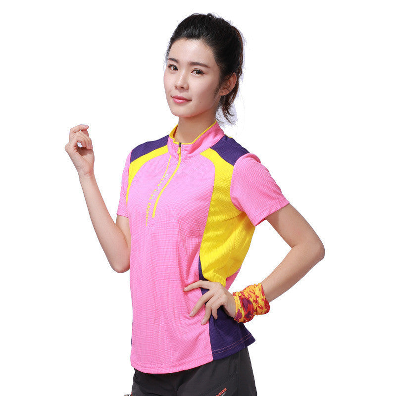 Couple Quick Dry T-shirt - Round Neck Outdoor Autumn 430g