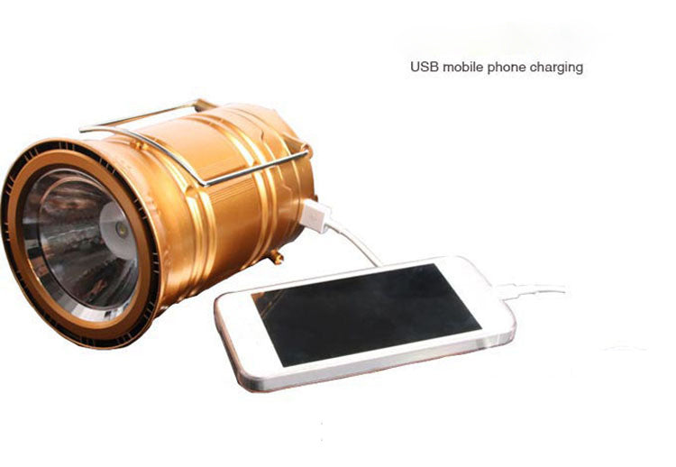 Telescopic Solar Camping Lantern - Multifunction