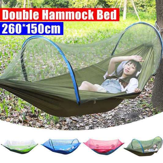 2 Person Parachute Hammock with Mosquito Net - 210T Nylon Taffeta