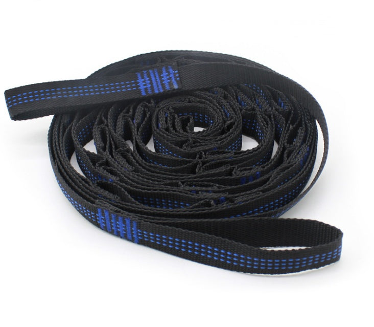 Ultra-Resistant Outdoor Hammock Straps - Set of 2 Straps 2.8m x 2.5cm