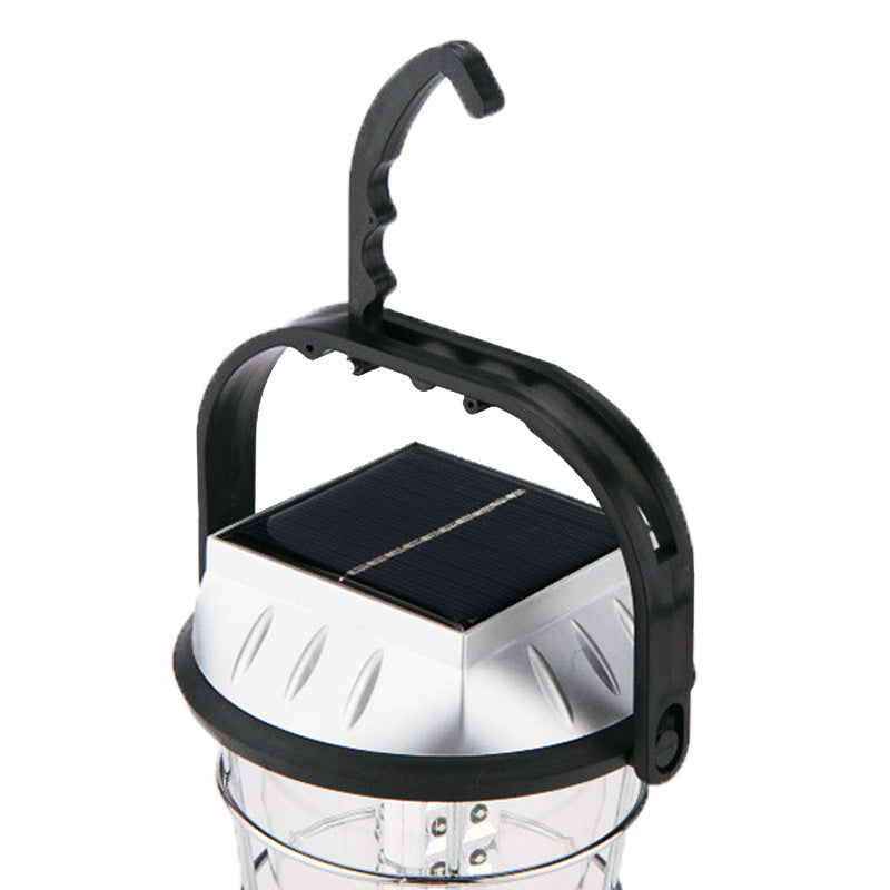 Solar Camping Light with Hand Crank - Rechargeable 1200mAh