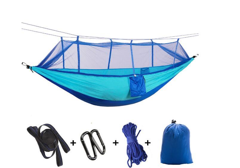 Double Parachute Hammock Mosquito Net - 210T Nylon Anti-Insects