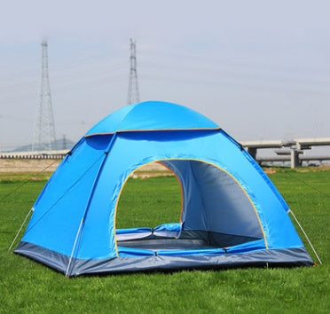 Family Camping Tent - 2 to 4 People Easy to Set Up