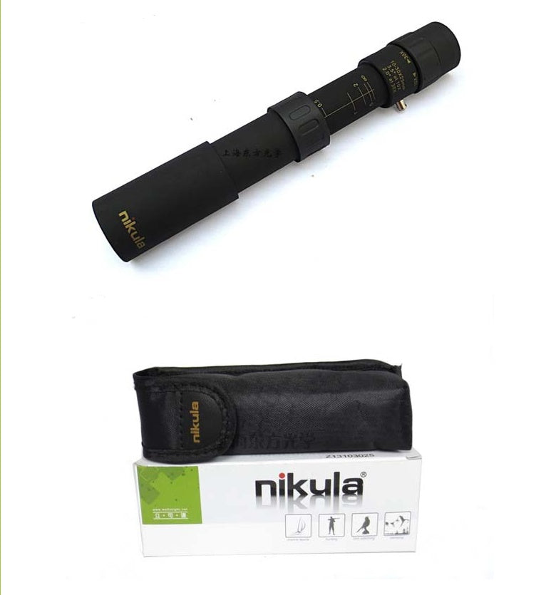 Nicholas 10-30x25 Telescope - Portable Variable Zoom