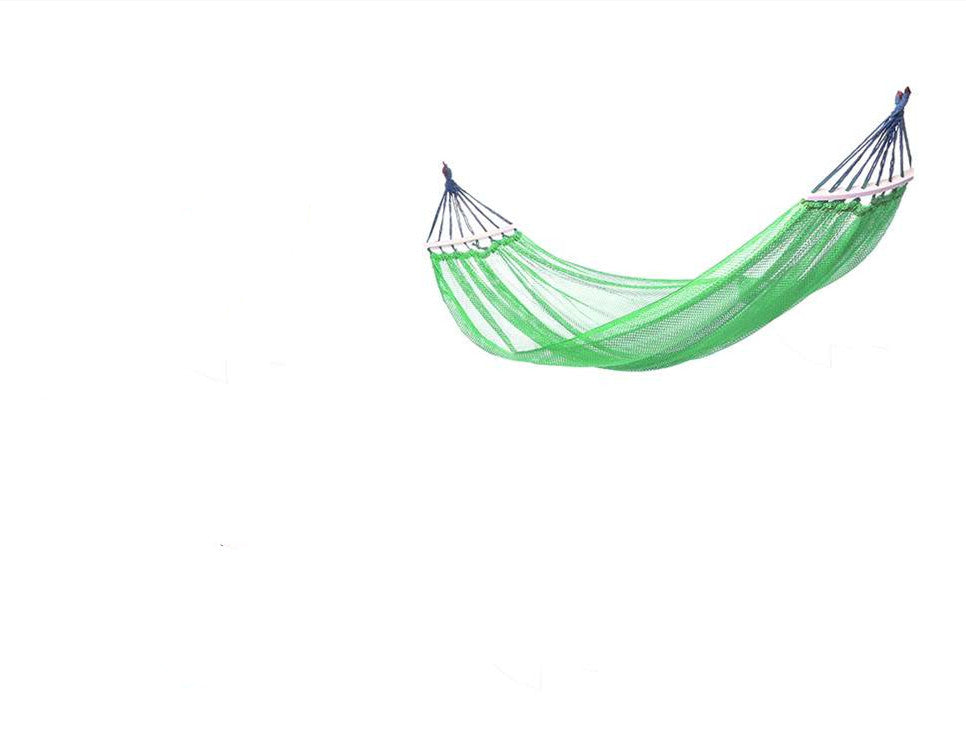 Rainbow Nylon Camping Hammock - Portable 190x130cm Durable