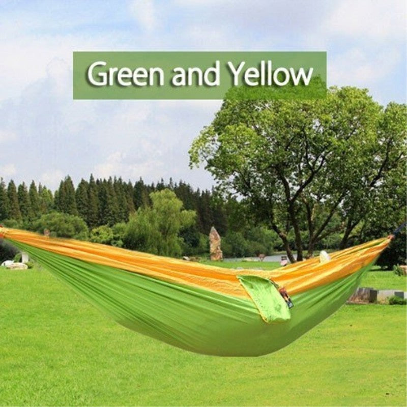 Double Backpacking Hammock - Portable Parachute Nylon