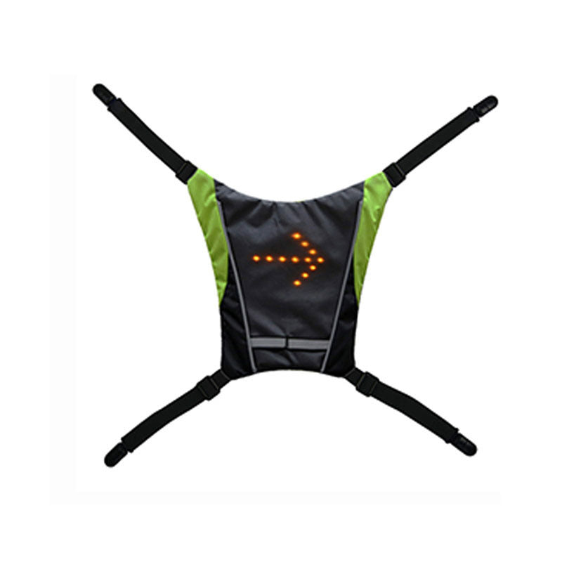 LED Signaling Vest - High Visibility Cycling Safety