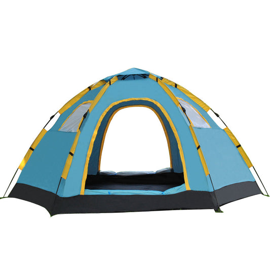 Quicksix 5-8 Person Family Tent - Quick Set Up Yurt 305x240cm