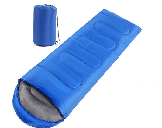 Camping Sleeping Bag Polyester 190T - Versatile Hollow Cotton 185x75cm