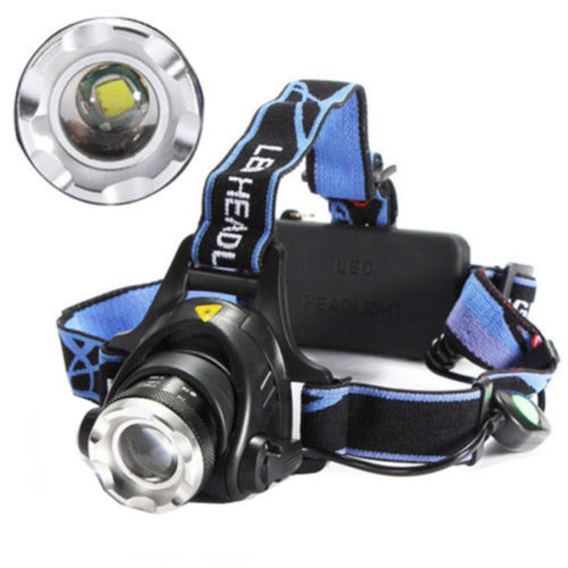 Adjustable Telescopic LED Headlight - Powerful Zoom Lighting