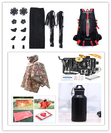 Emergency Aluminum Sleeping Bag - 200g Thermal Insulation Survival Kit