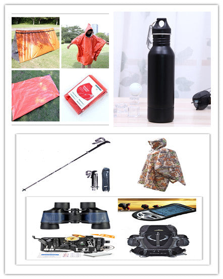 8 in 1 Handheld Electronic Altimeter Barometer Compass Altimeter Hiking Mountaineering