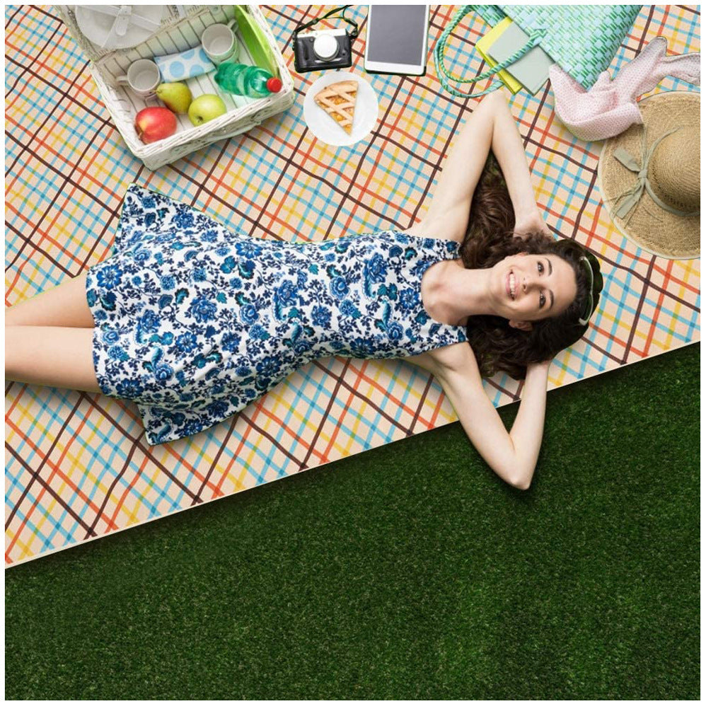 Thick Moisture-Proof Camping Mat - Oxford Polyester Multi-Purpose 1.07kg