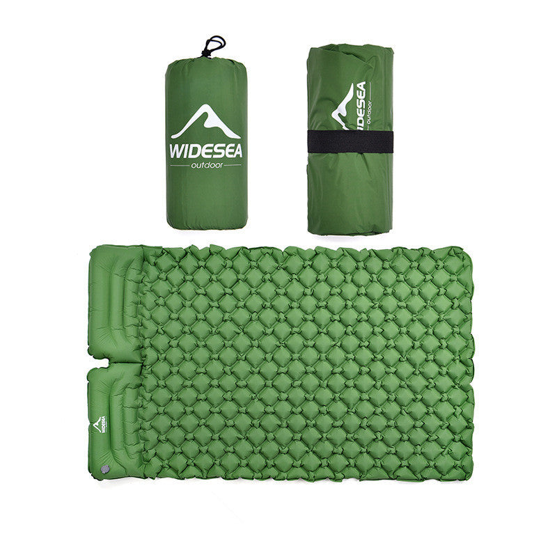 Double Camping Inflatable Mattress 2 Person - Ultra-Light Nylon TPU 6cm