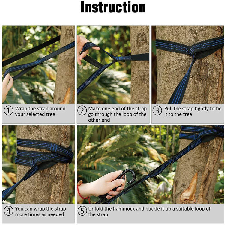 Hammock Parachute Cloth 800kg Nylon 210T Ultra-Resistant 270x140cm