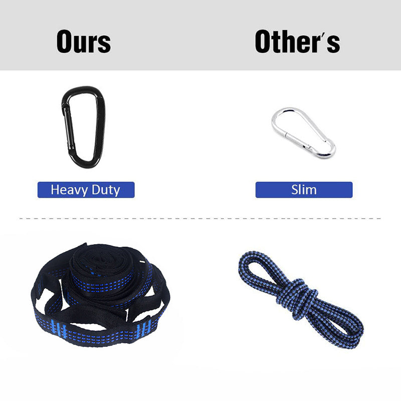 Hammock Parachute Cloth 800kg Nylon 210T Ultra-Resistant 270x140cm