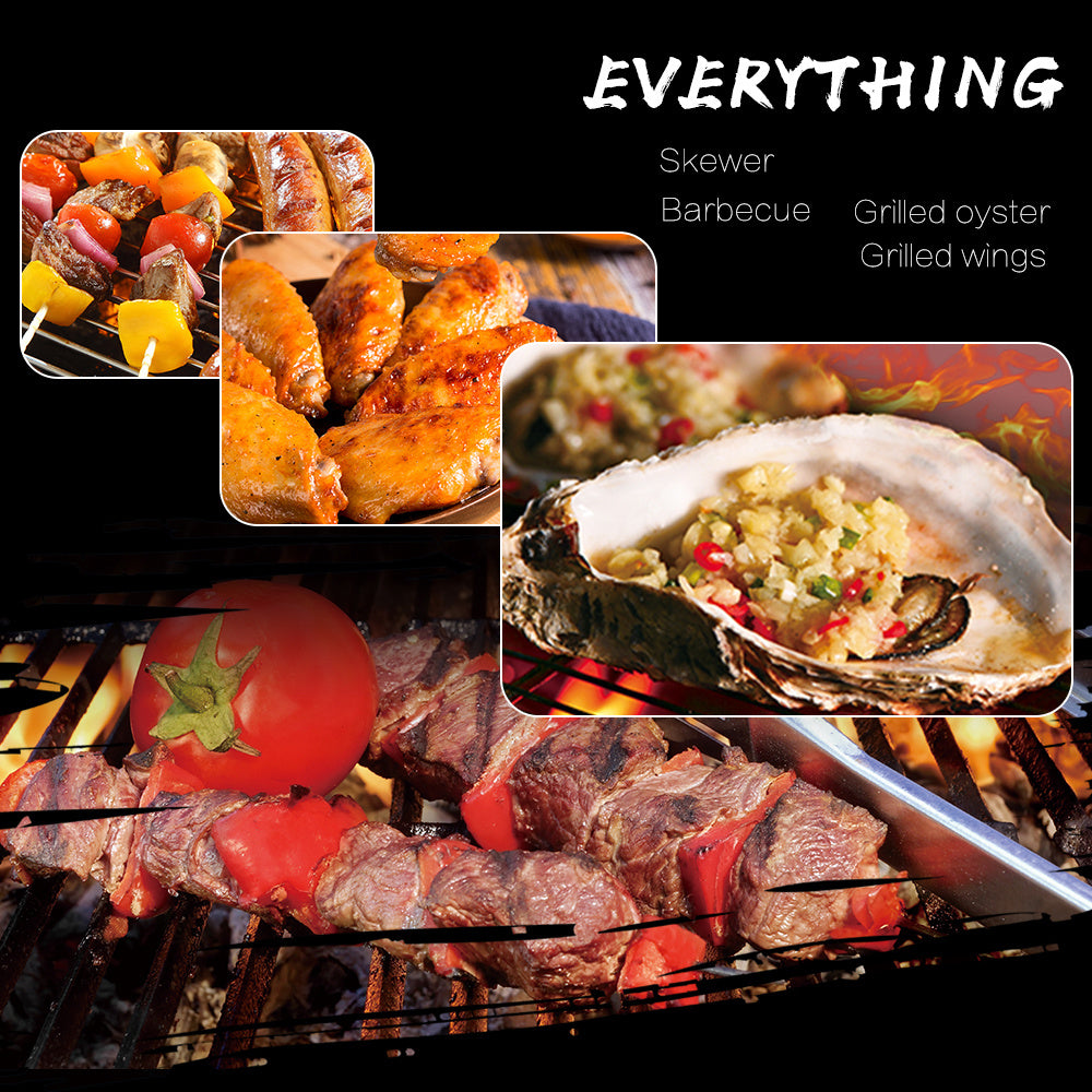Portable Folding Barbecue Stainless Steel Compact 1.2kg