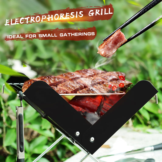 Portable Folding Barbecue Stainless Steel Compact 1.2kg