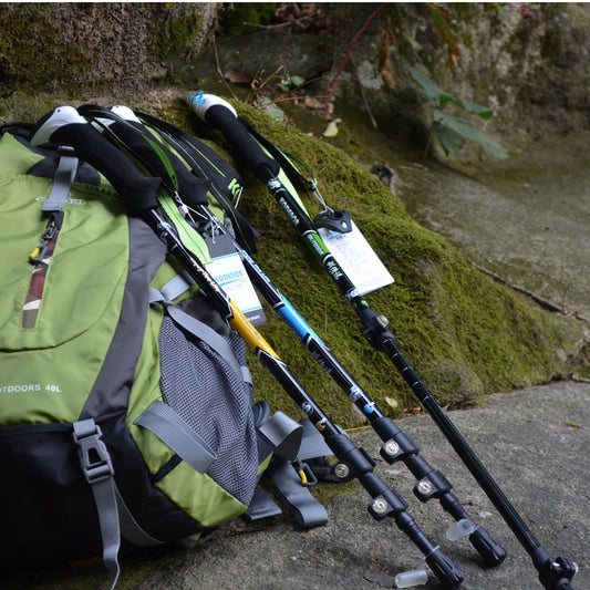 Carbon Fiber Telescopic Hiking Pole - 215g Ultra-Light