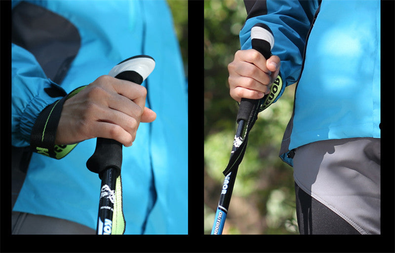 Carbon Fiber Telescopic Hiking Pole - 215g Ultra-Light
