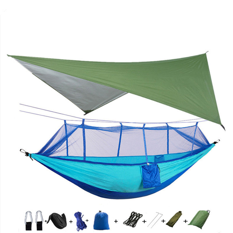 Double Parachute Hammock Mosquito Net - 210T Nylon Anti-Insects