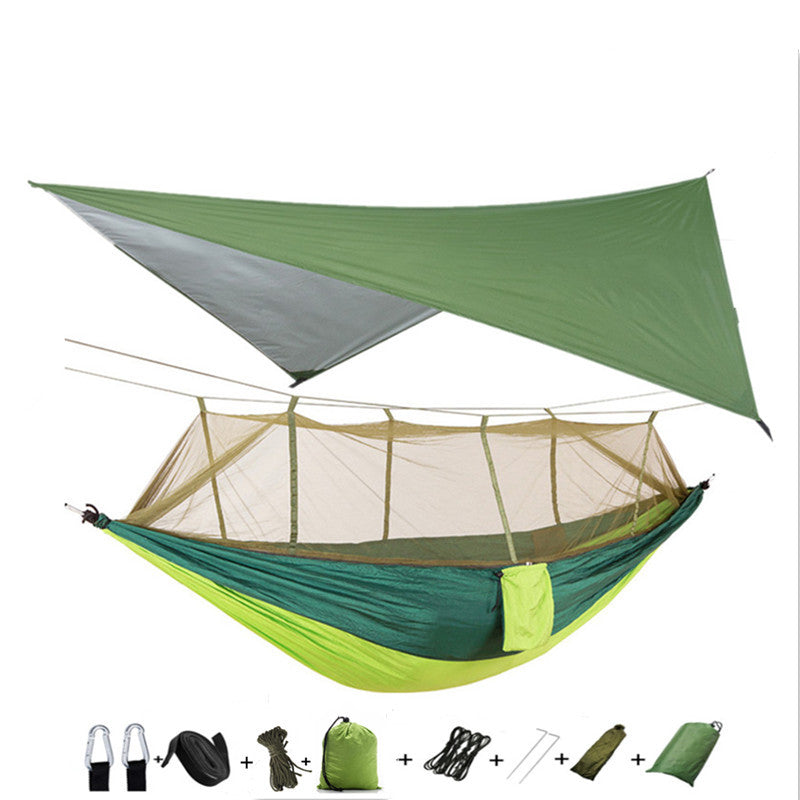 Double Parachute Hammock Mosquito Net - 210T Nylon Anti-Insects