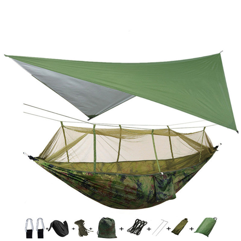 Double Parachute Hammock Mosquito Net - 210T Nylon Anti-Insects