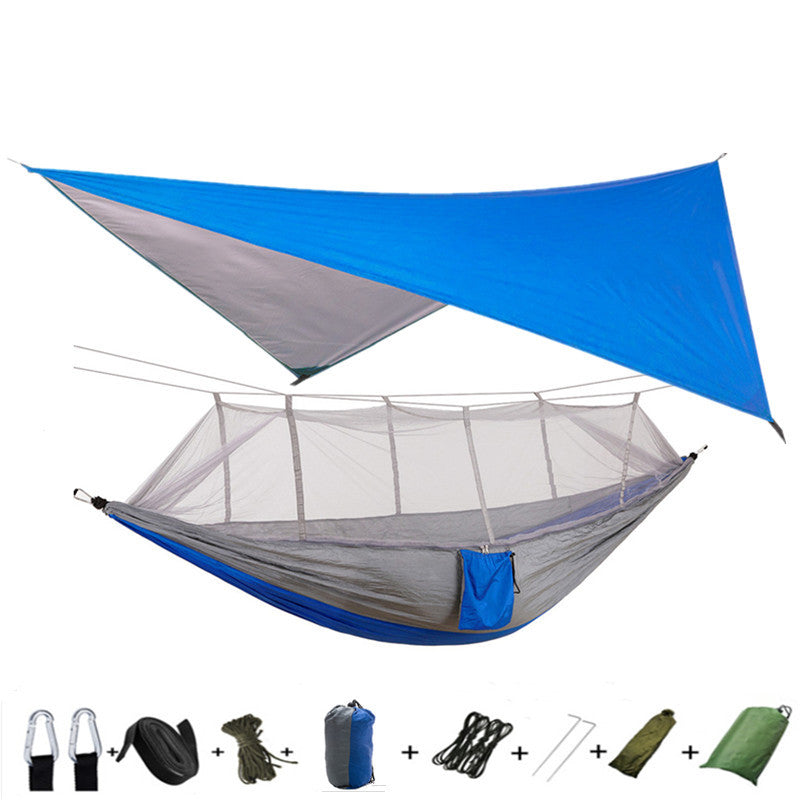 Double Parachute Hammock Mosquito Net - 210T Nylon Anti-Insects