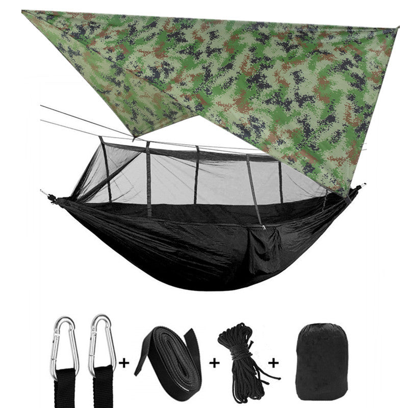 Double Parachute Hammock Mosquito Net - 210T Nylon Anti-Insects