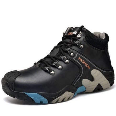 Men's High Top Non-Slip Outdoor Hiking Shoes 1050g