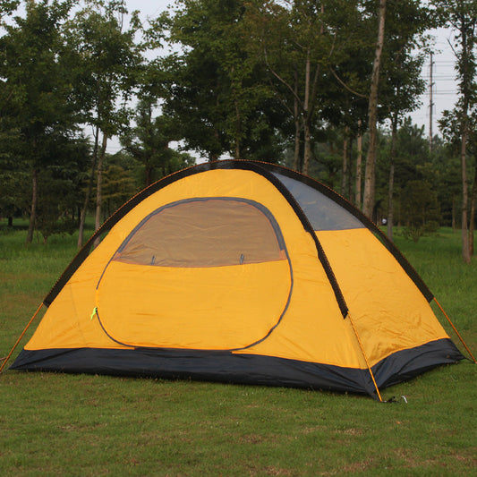 1 Person Double Layer Tent 140x210cm - Ultra-Light Aluminum Pole 2.5kg