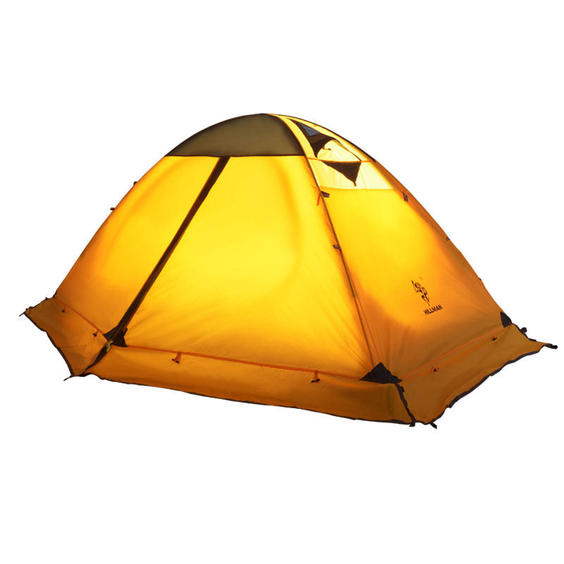 1 Person Double Layer Tent 140x210cm - Ultra-Light Aluminum Pole 2.5kg