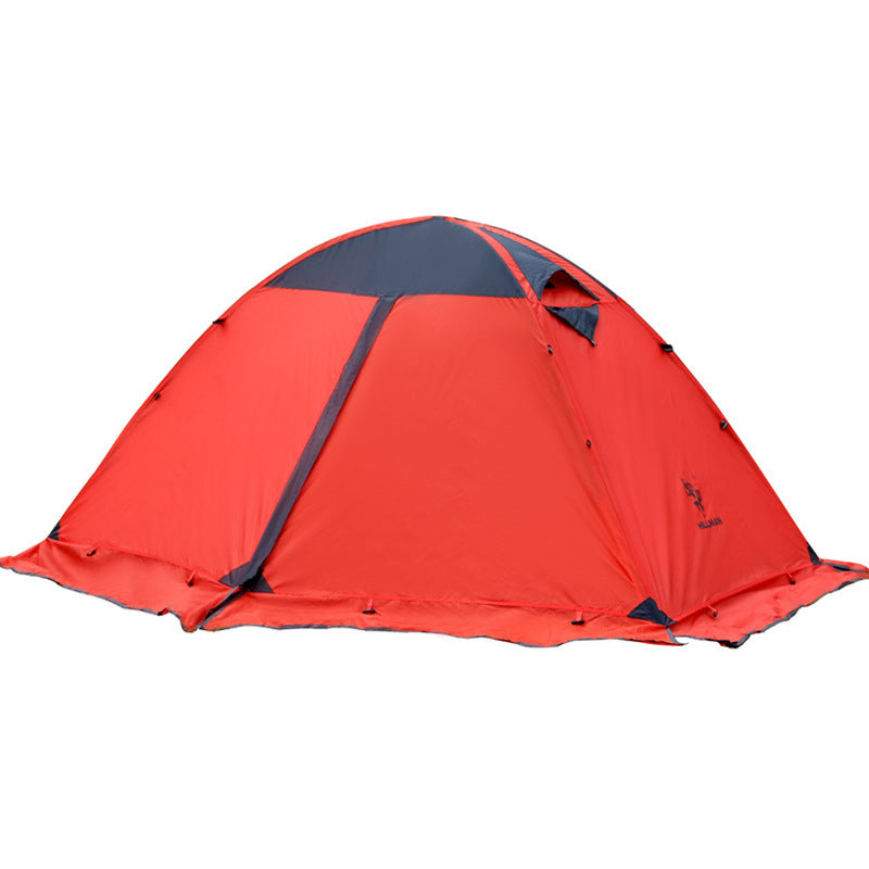 1 Person Double Layer Tent 140x210cm - Ultra-Light Aluminum Pole 2.5kg