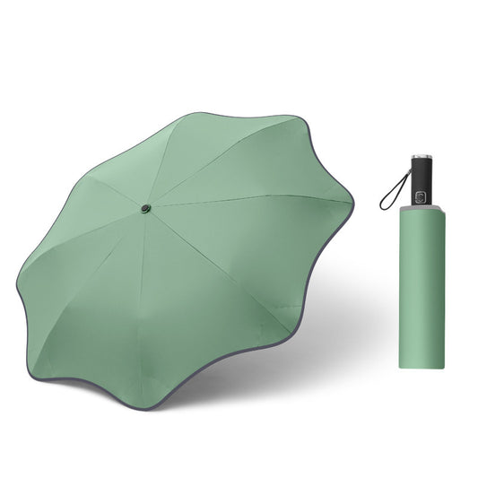 Automatic Transparent Luminous Umbrella - Curved Design LED