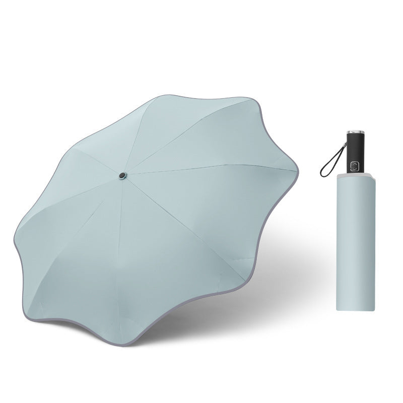 Automatic Transparent Luminous Umbrella - Curved Design LED