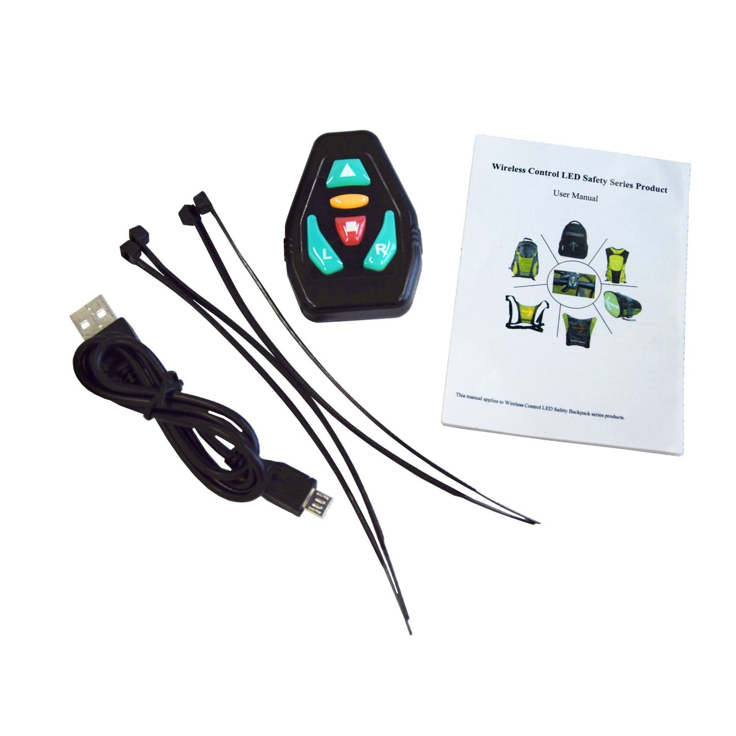 LED Signaling Vest - High Visibility Cycling Safety