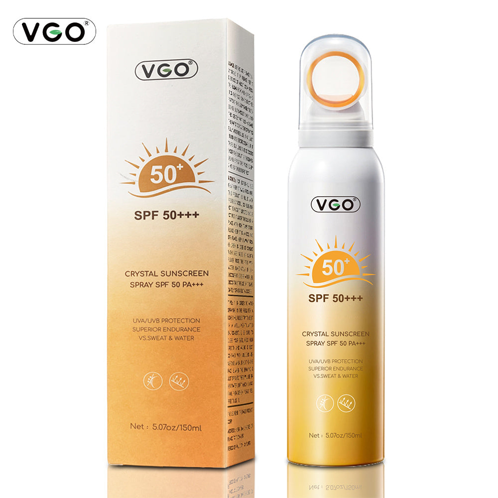 CRYSTAL Spray Sunscreen SPF 50+ PA++++ - Maximum Outdoor UV Protection