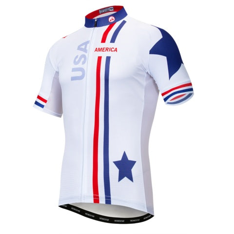 Men's Long Sleeve Cycling Jersey - COOLMAX Polyester Quick Dry Windproof AED4