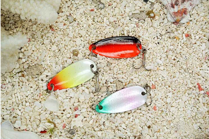 Kit 30 Metal Spinnerbait Lures - Pike Salmon Sea Bass